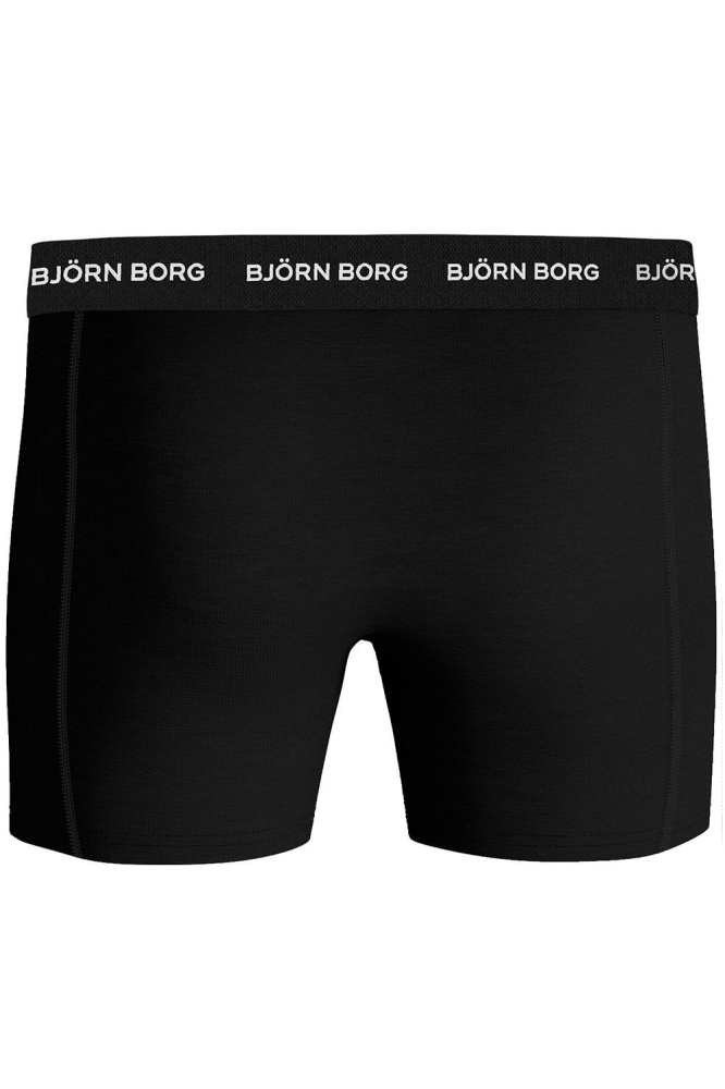 COTTON STRETCH BOXER 3P 9999 1024 90011 BLACK